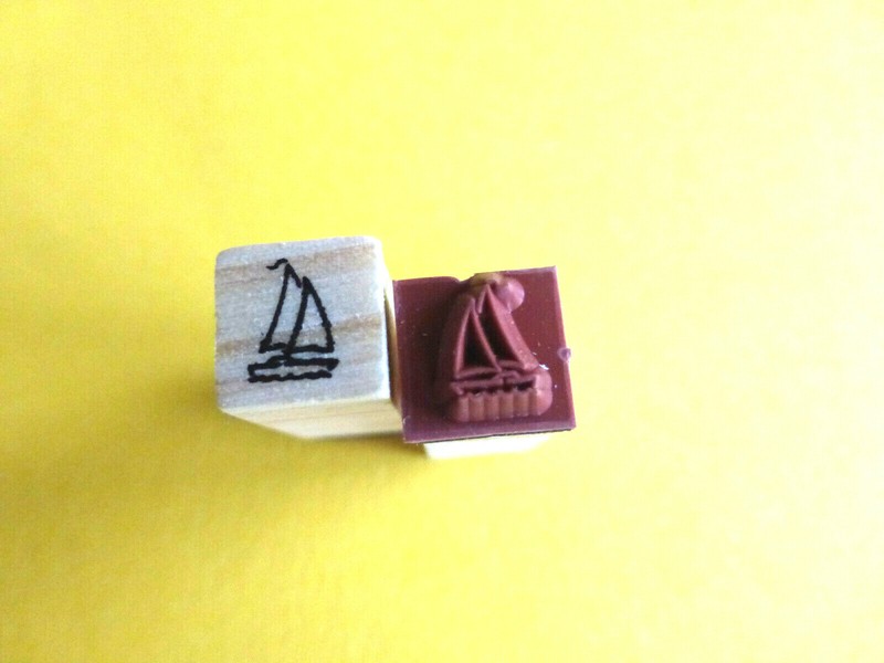 Motivstempel Stempel Mini Kartengestaltung Basteln Urlaub&Co Motivauswahl Ca:8mm