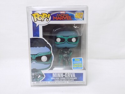 Brand New Funko Pop Minn-Erva 487 Captain Marvel Vinyl Figure