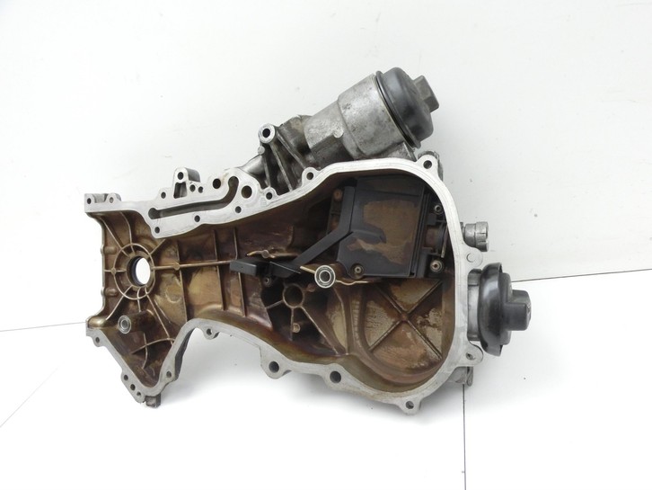 VW Golf 5 V Variant 1K5 03-09 TSI 1,4 59KW BMY Ölfiltergehäuse Stirnplatte Gehäuse Halter für Ölfilter VW Golf 5 V... Bild 8