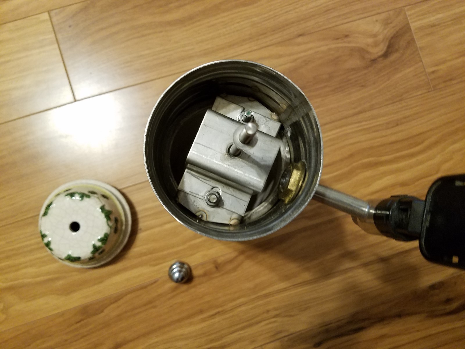 Rare Beck's Porcelain Bremen Germany Draft Beer Keg Tap Tower Home Bar Tavern