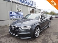 2016 Audi A3 Cabriolet 1.4 TFSI CoD S line Convertible 2dr Petrol S Tronic Euro