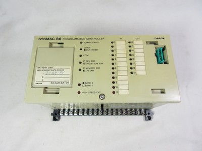 Omron, SYSMAC S6, Programmable Controller, 3G2S6-CPU15, with Battery, Good Shape
