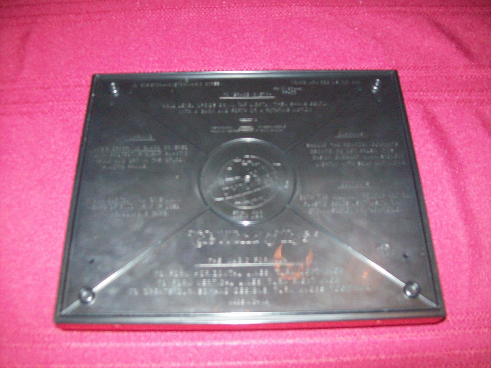 Magic Etch A Sketch Ohio Art Magic Drawing Screen Red Child Classic Toy