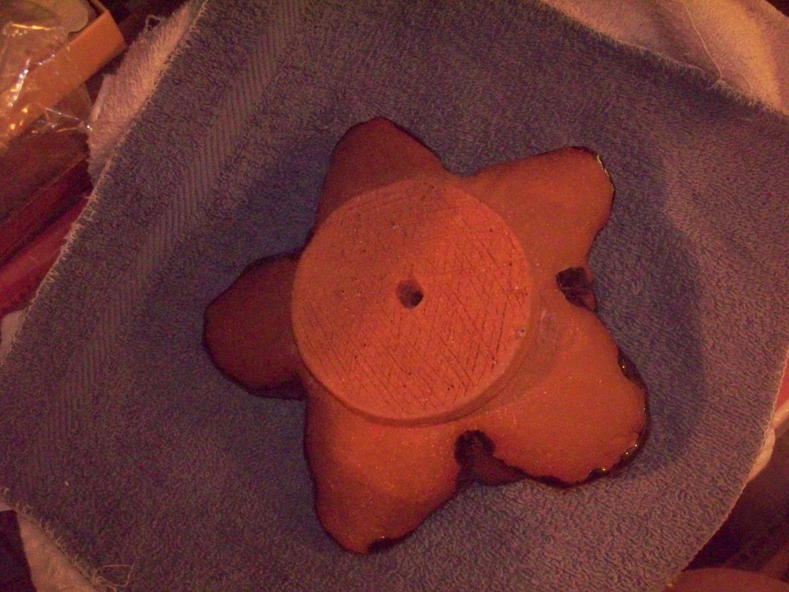 POTTERY FLOWER, HANDMADE, GARDEN DECORATION