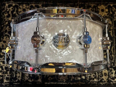 DW 5.5'' x 14'' Performance Series Snare Drum - White Marine