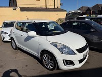 2015 15 SUZUKI SWIFT 1.2 SZ3 WHITE 5 DOOR HATCHBACK PETROL MANUAL ULEZ