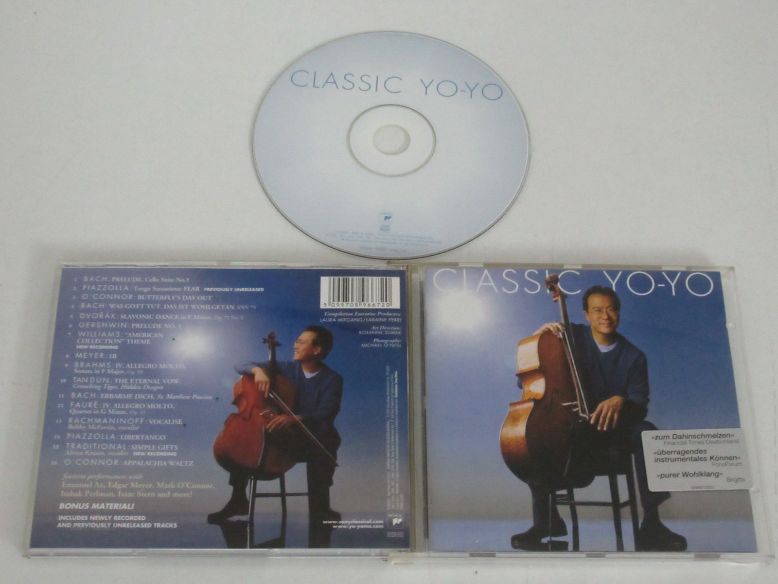 YO-YO MA/CLASSIC YO-YO(SONY CLASSICAL SK 89667) CD ALBUM | eBay