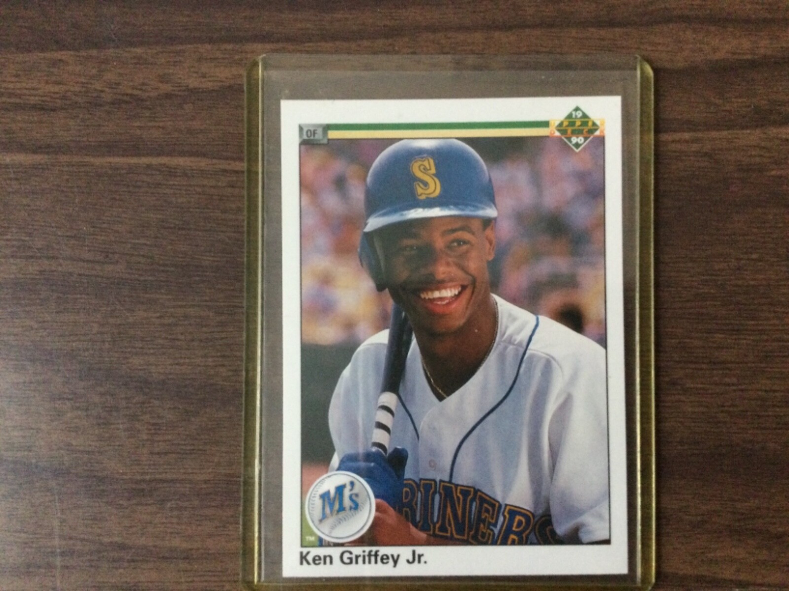 KEN GRIFFEY JR NO COPYRIGHT & MISSPELLED ERROR VERSION 1990