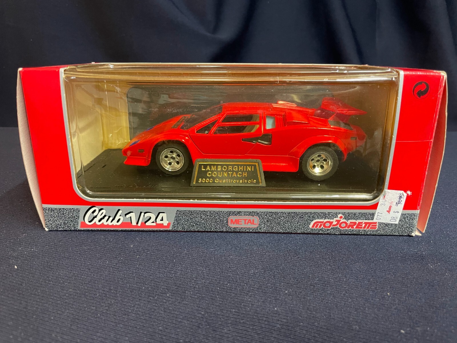 Club 1/24 Lamborghini Countach 5000 Quattrovalvole in red
