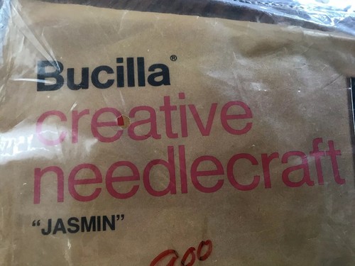 Bucilla Needlecraft Kit Jasmin #2389 16x50 Large Crewel Embroidery Unopened