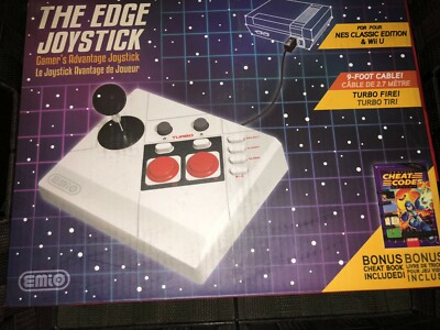  The Edge Joystick Arcade Joystick Nintendo NES Classic Edition & Wii U NEW