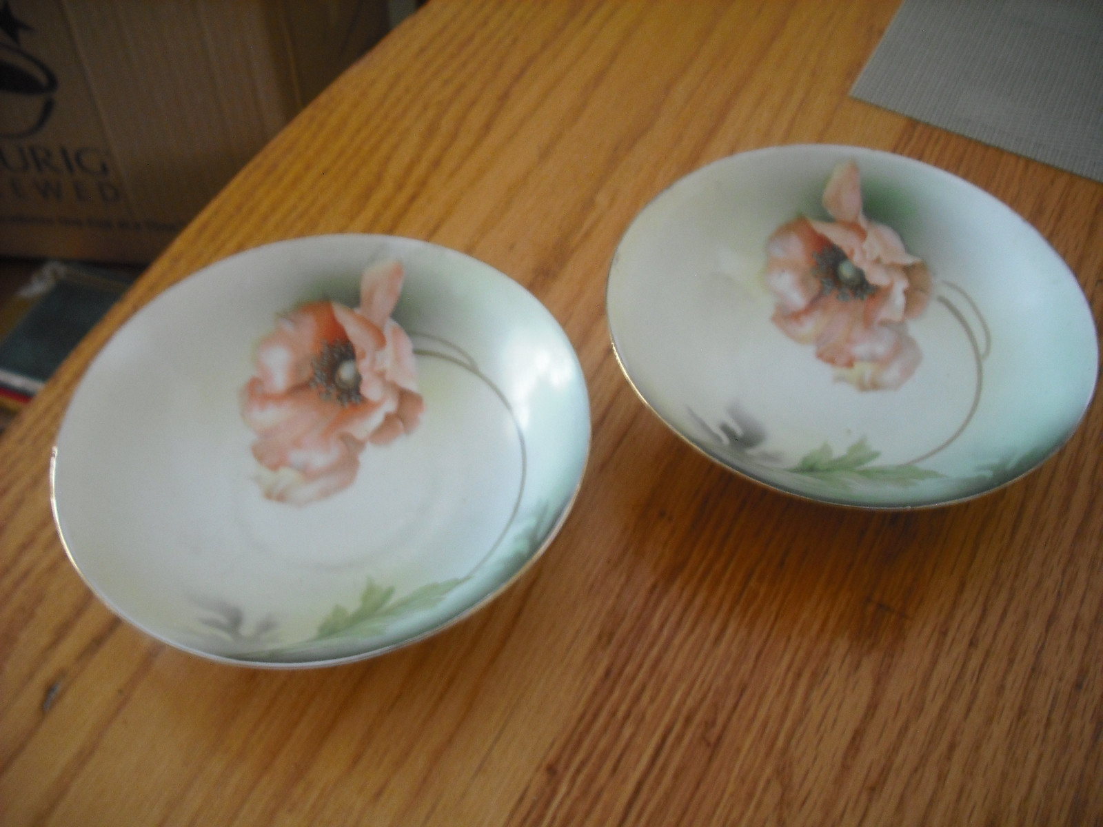 Antique Dessert Dishes - Germany - Set of 6