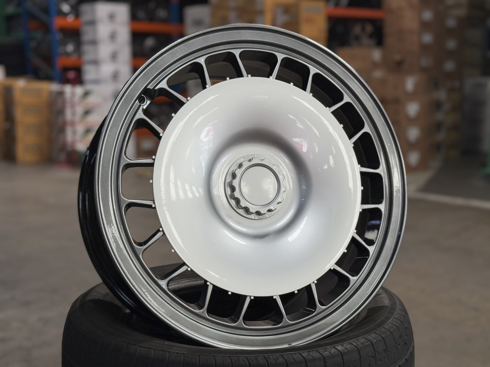 Genuine USED 18x8.5 KONIG MRK1 AERO DISC (4 wheel) 5x108 fit