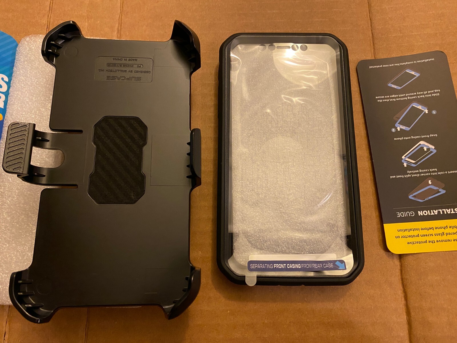 New SUPCASE Unicorn Beetle Rugged Protection Case for iPhone 11 6.1" w/Belt Clip