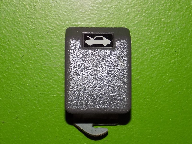 95 96 97 98 99 Eclipse OEM hood release popper opener handle gray