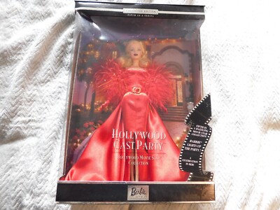 2001 Mattel Hollywood Cast  Barbie Doll 50825 Damaged Box