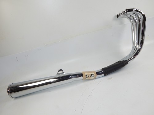 NOS 1980'S KAWASAKI Z 400 4 in 1 MARVING SUPERSTAR CHROME NOS 1980'S KAWASAKI Z 400 4 in 1 MARVING SUPERSTAR CHROME
