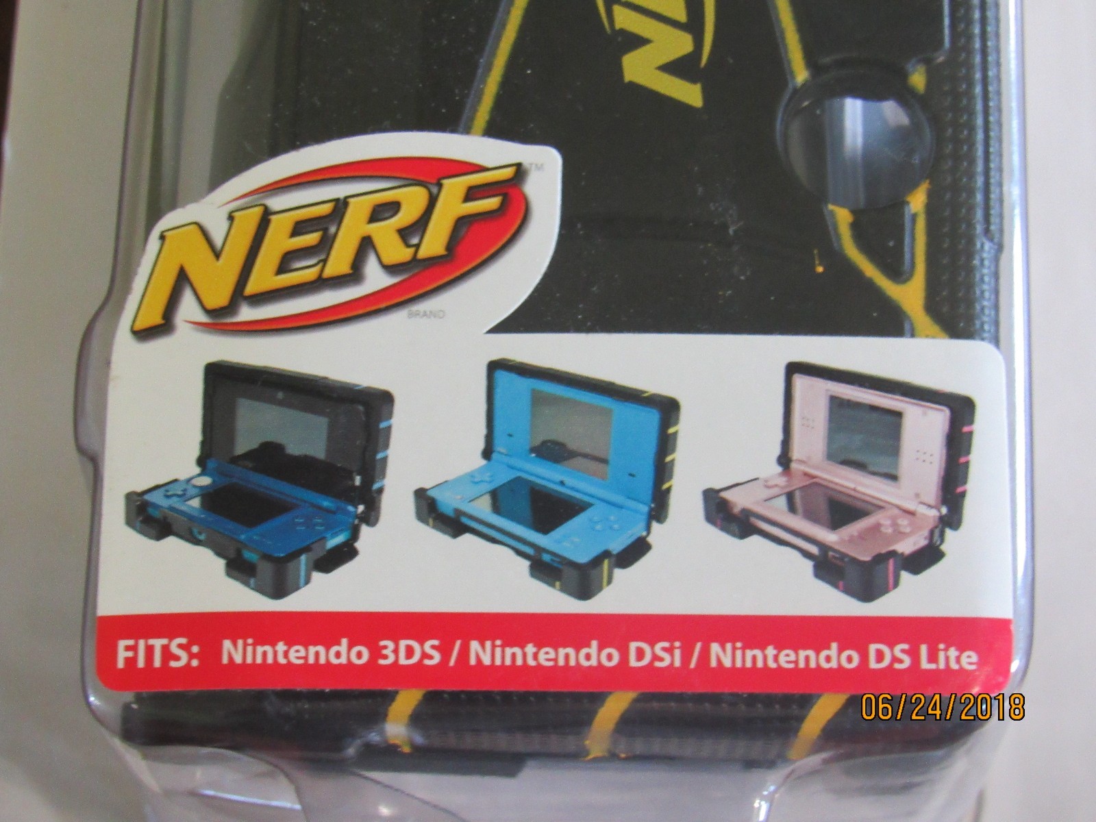 NERF ARMOR~NINTENDO 3DS / NINTENDO DSi / NINTENDO DS LITE ~ GAME SYSTEM CASE~NIB