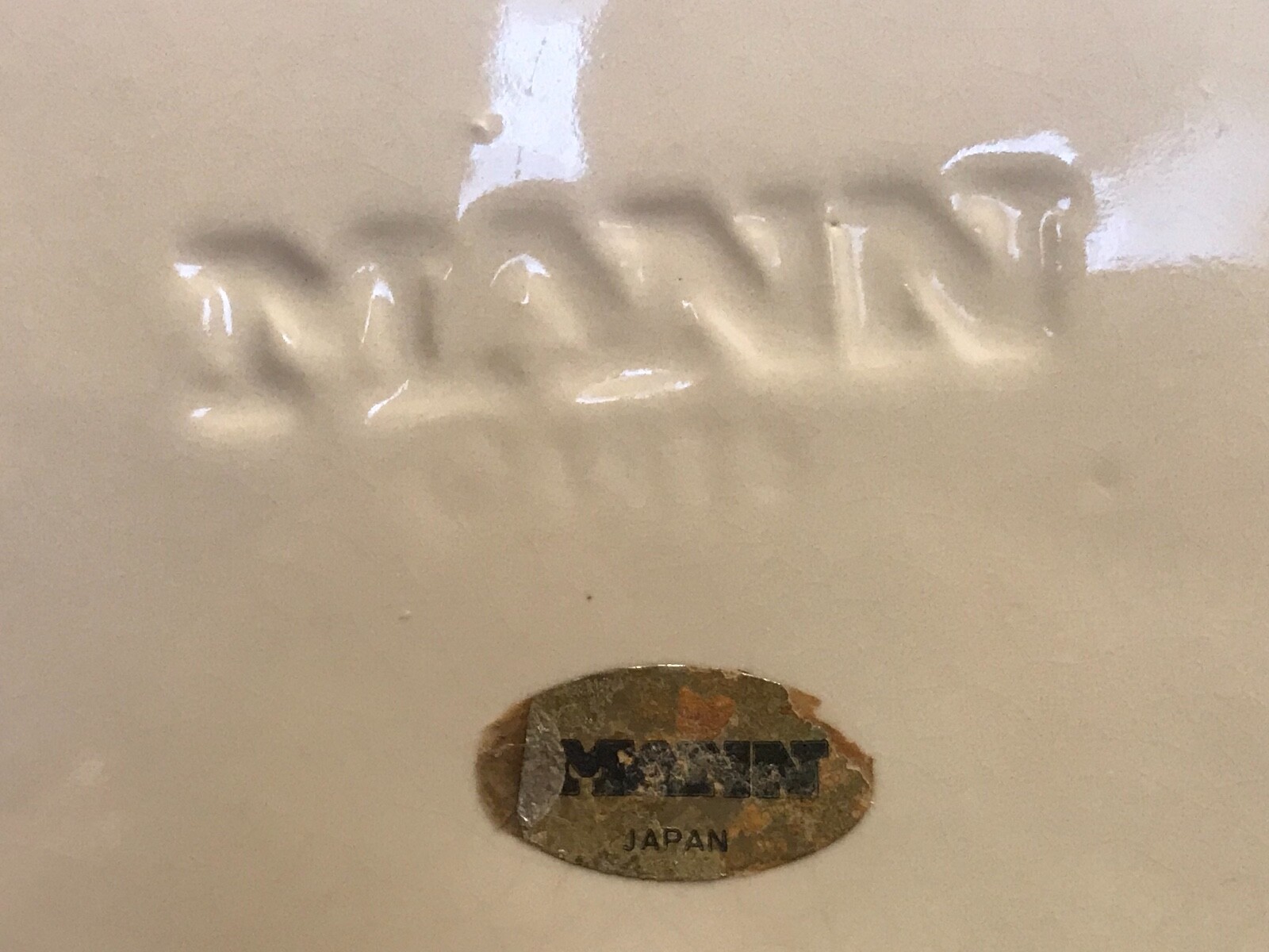 Vintage 1970s White Ceramic Camel Figure Planter Mann Japan 11