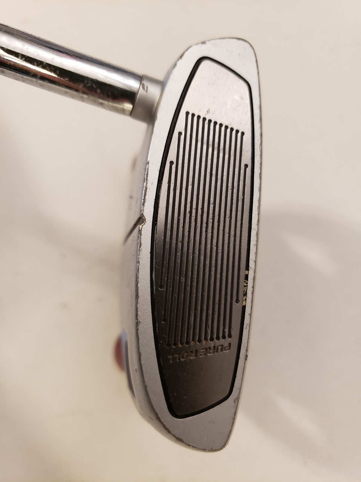 Used TaylorMade Spider Tour Platinum DB Double Bend Putter - 34" - RH