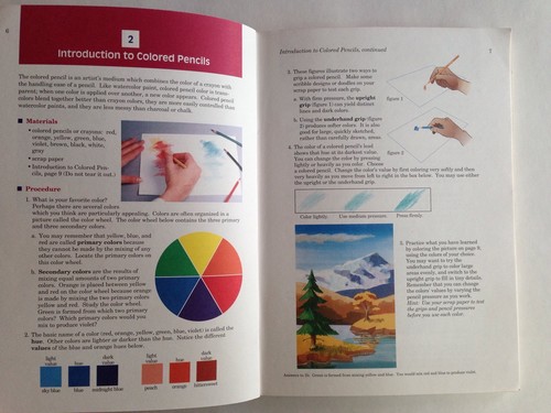 Abeka Art B 2 Book Lot #1073100 Drawing/Color Theory/Seasonal/Art Appreciation