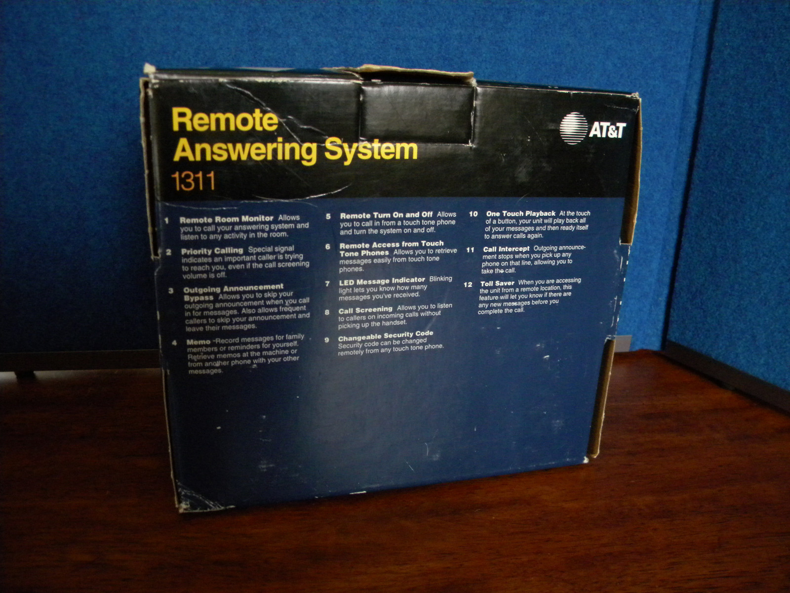 1993 AT&T 1311 Remote Answering Machine Micro Cassette Tape NEW IN BOX
