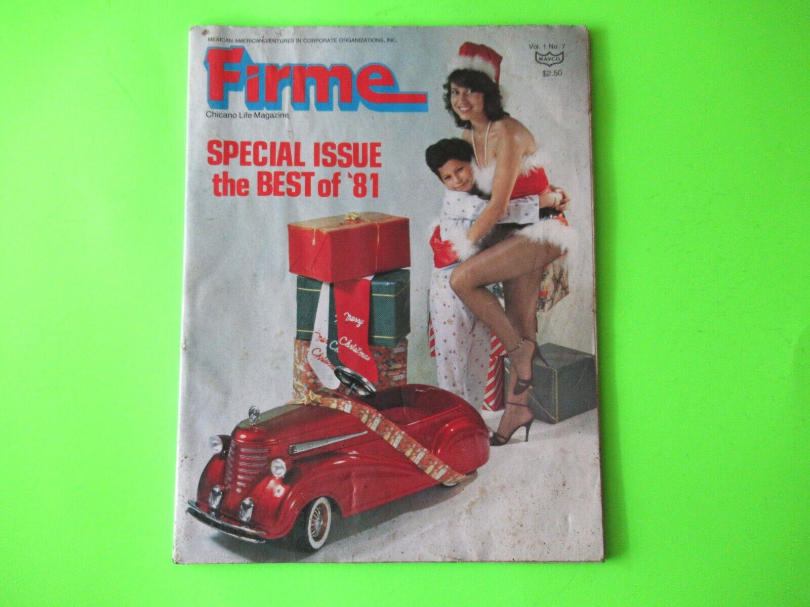 VINTAGE FIRME VOL 1 # 7 MAGAZINE CHICANO LIFE STYLE LOWRIDER VINTAGE FIRME VOL 1 # 7 MAGAZINE CHICANO LIFE STYLE LOWRIDER
