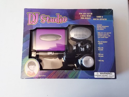Rare Polyfect Toys Kids DJ Studio w/ Cassette Player and