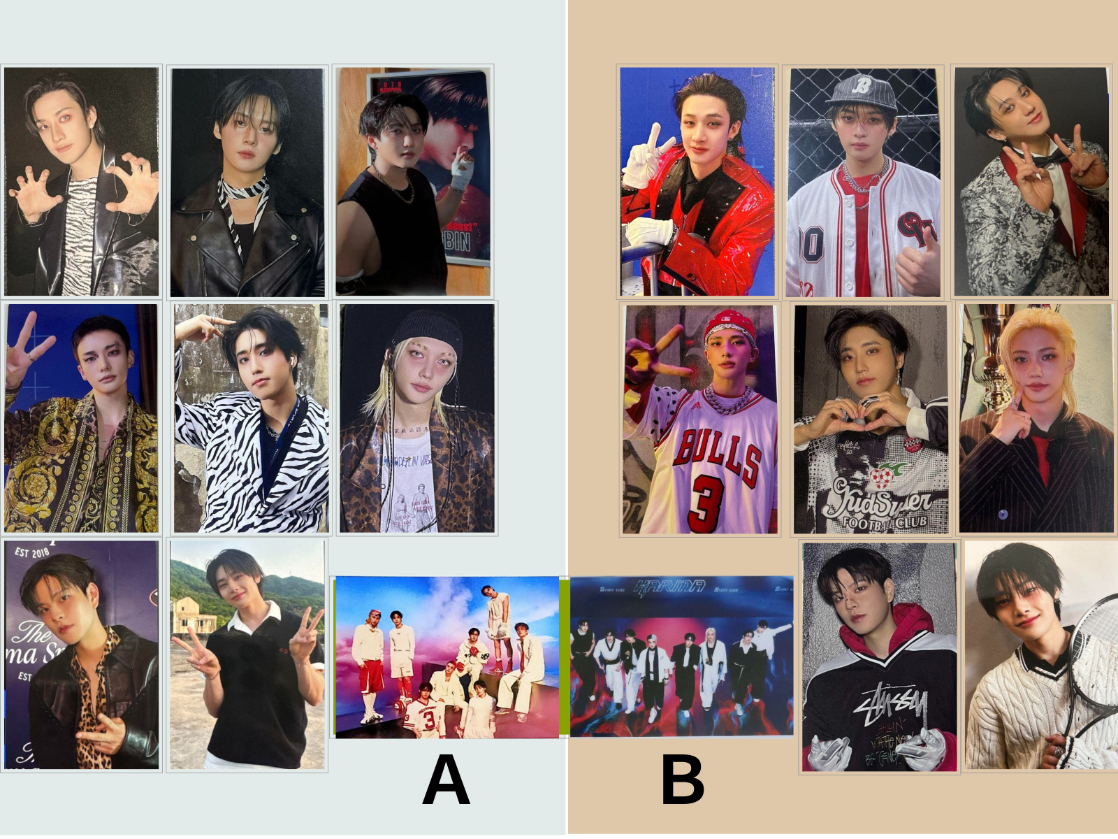 straykids トレカ　B ×4 KARMA HMV スキズ straykids トレカ B ×4 KARMA HMV スキズ ① - メルカリ