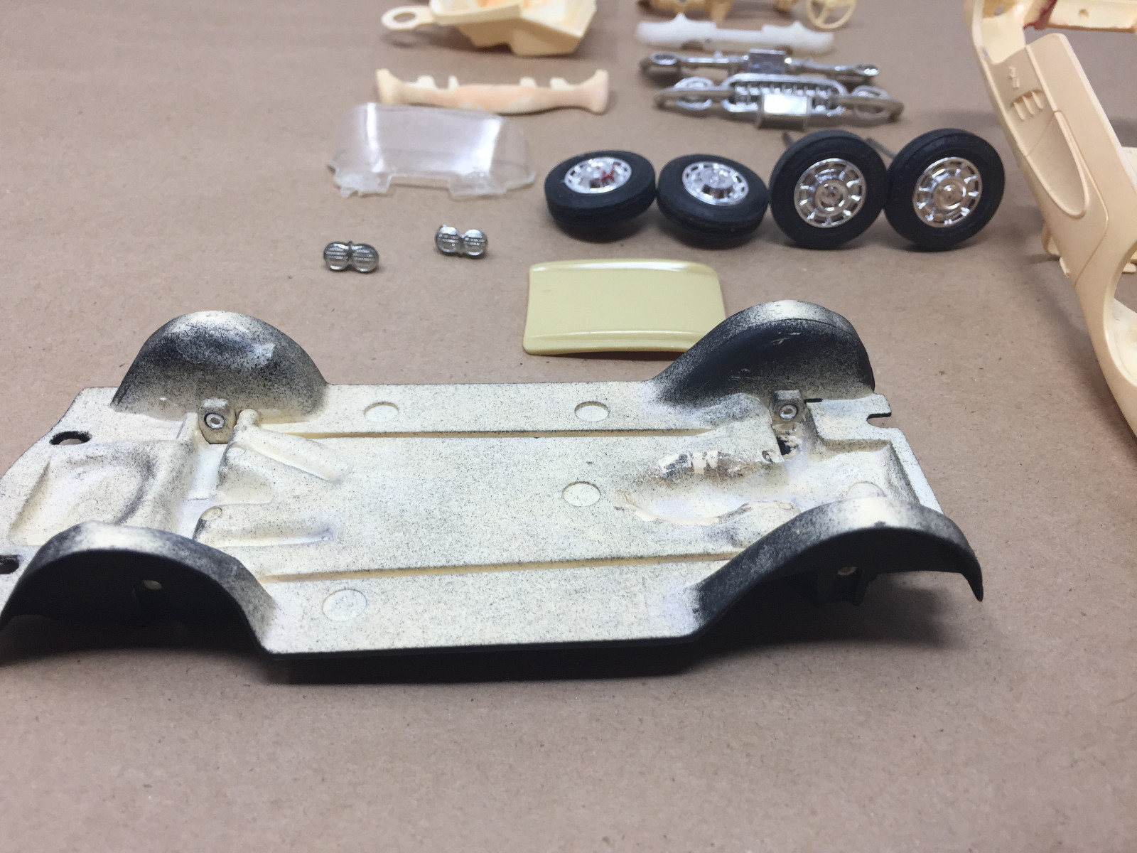 SMP 1959 CORVETTE PARTS #7CV-139 Issue 1959 Vintage USED NO BOX 1/25 Scale PK-10