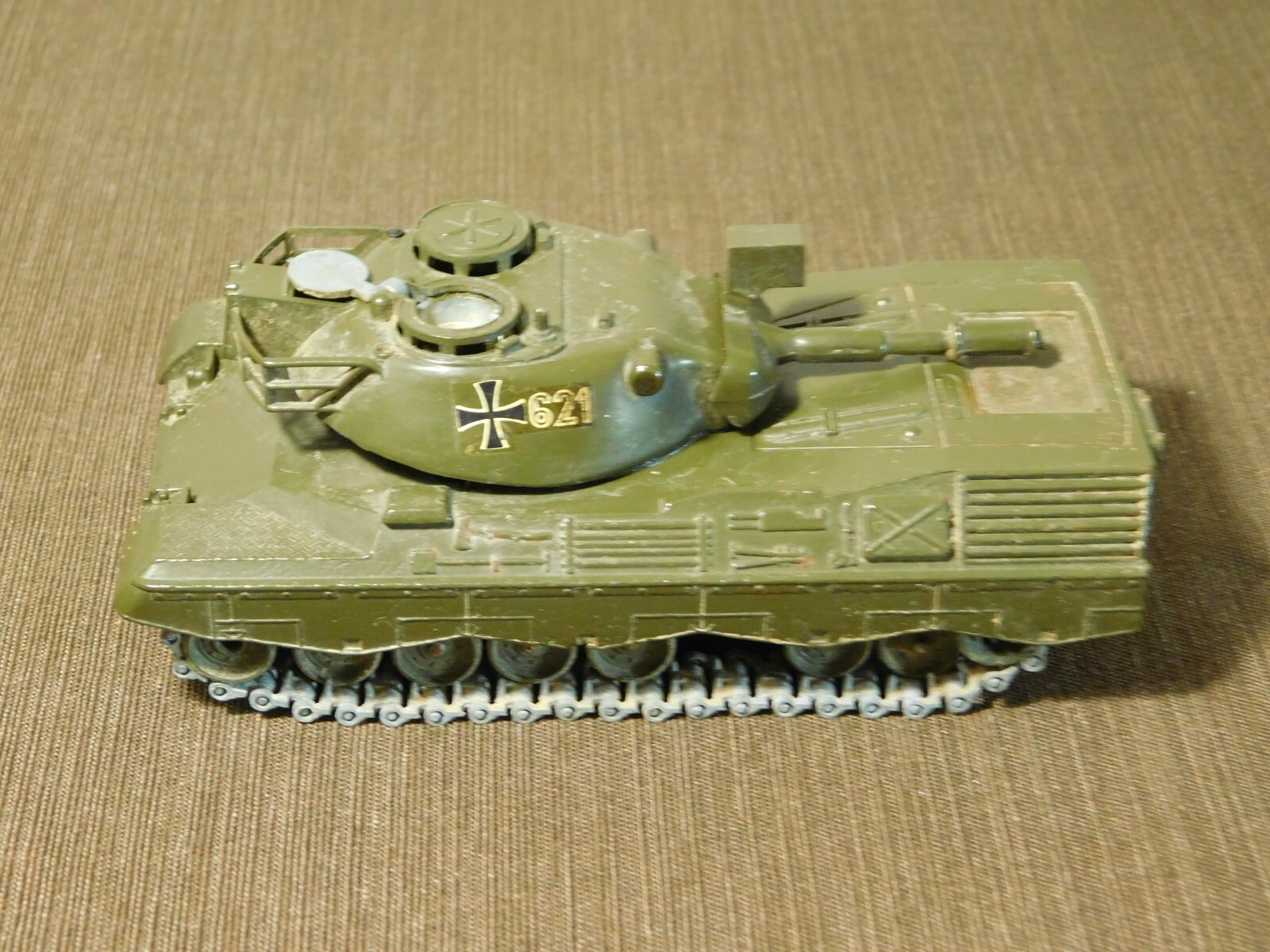 VINTAGE TOY 1974 SOLIDO KPZ NO. 243 FRANCE WWII METAL TANK