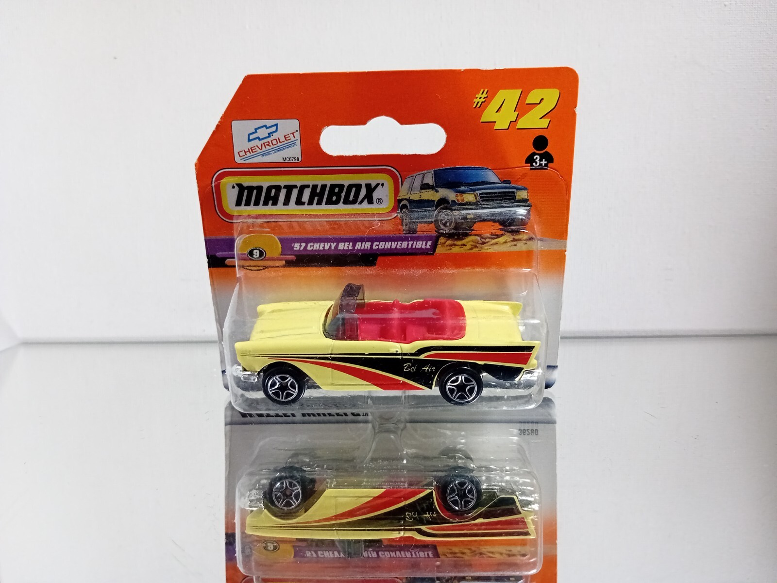 Matchbox 57 Chevy Bel Air Convertible On Blister | eBay