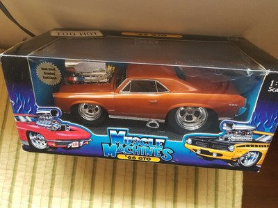 Muscle machines 1966 Pontiac GTO 1:18