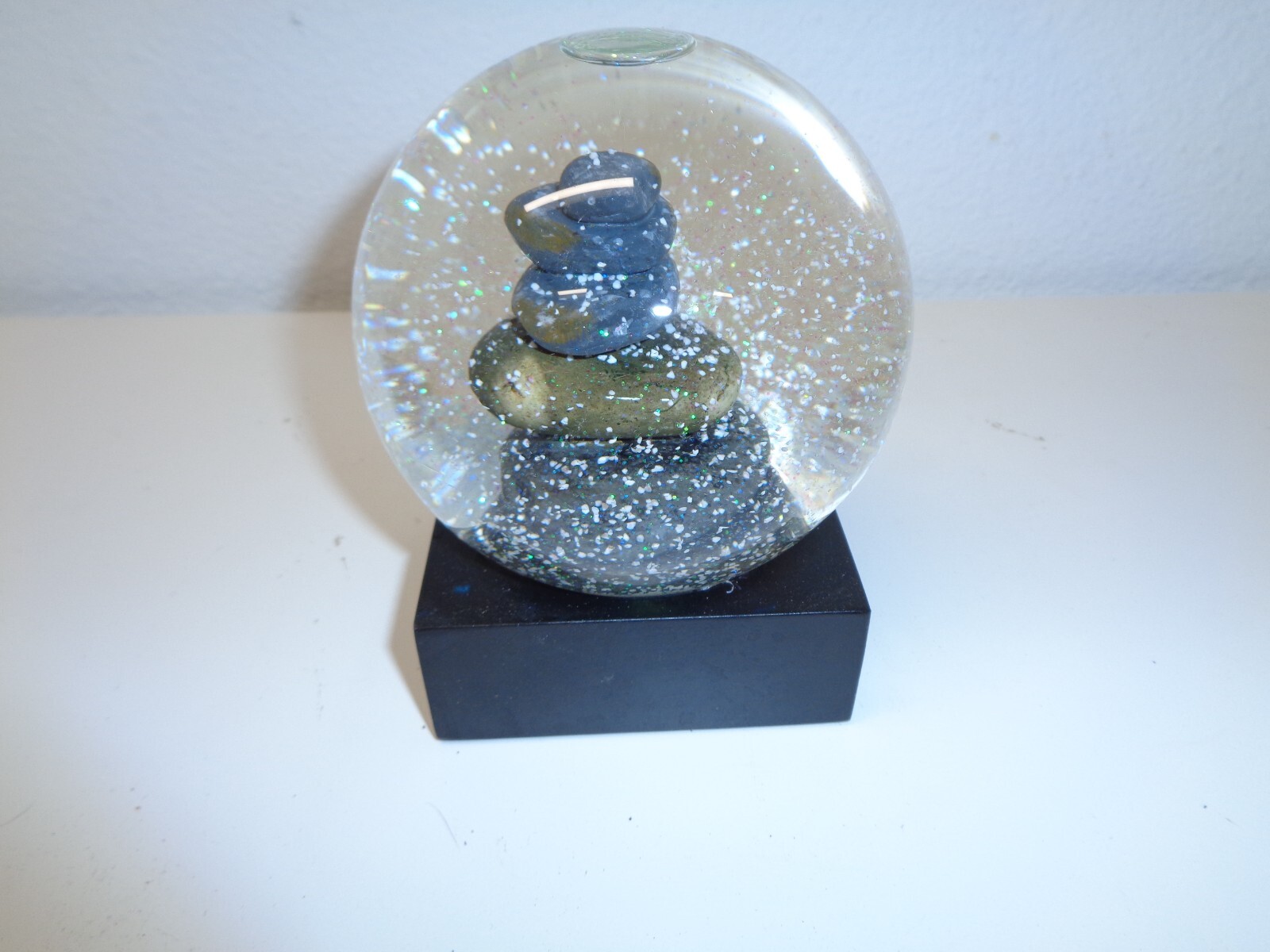 Zen Rocks Snow Globe By Cool Snow Globes