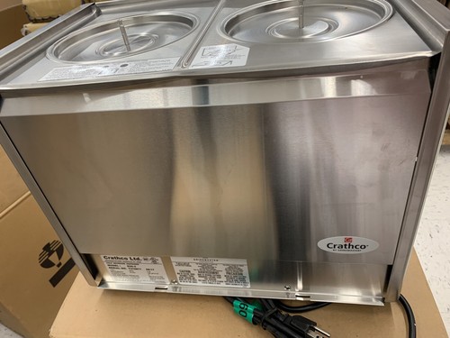 Crathco D25-3 Classic Bubbler Stainless Steel Refrigerated Beverage Dispenser