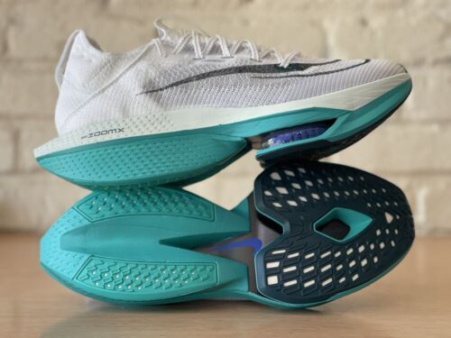 Nike Air Zoom AlphaFly Next% 2 White Jade Running Shoes Nike Air Zoom AlphaFly Next% 2 White Jade Running Shoes