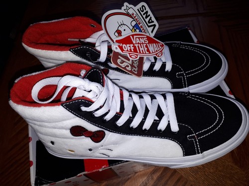 Vans Hello Kitty Shoes Women's size 8 Rare New in Box