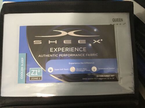 SHEEX Experience Performance Fabric 4 Piece Sheet Set Queen 
