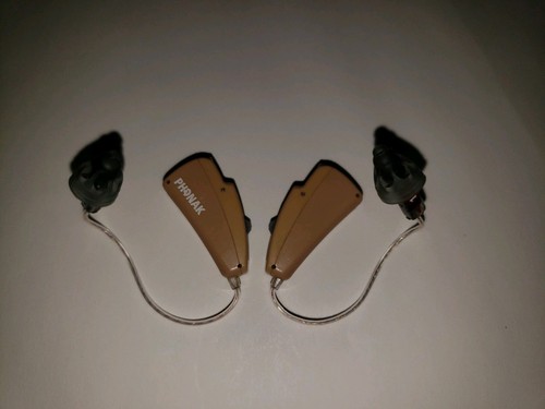 2 Phonak Audeo Smart IX RIC 312 Hearing Aids Receiver-in-Canal Exceptional Set