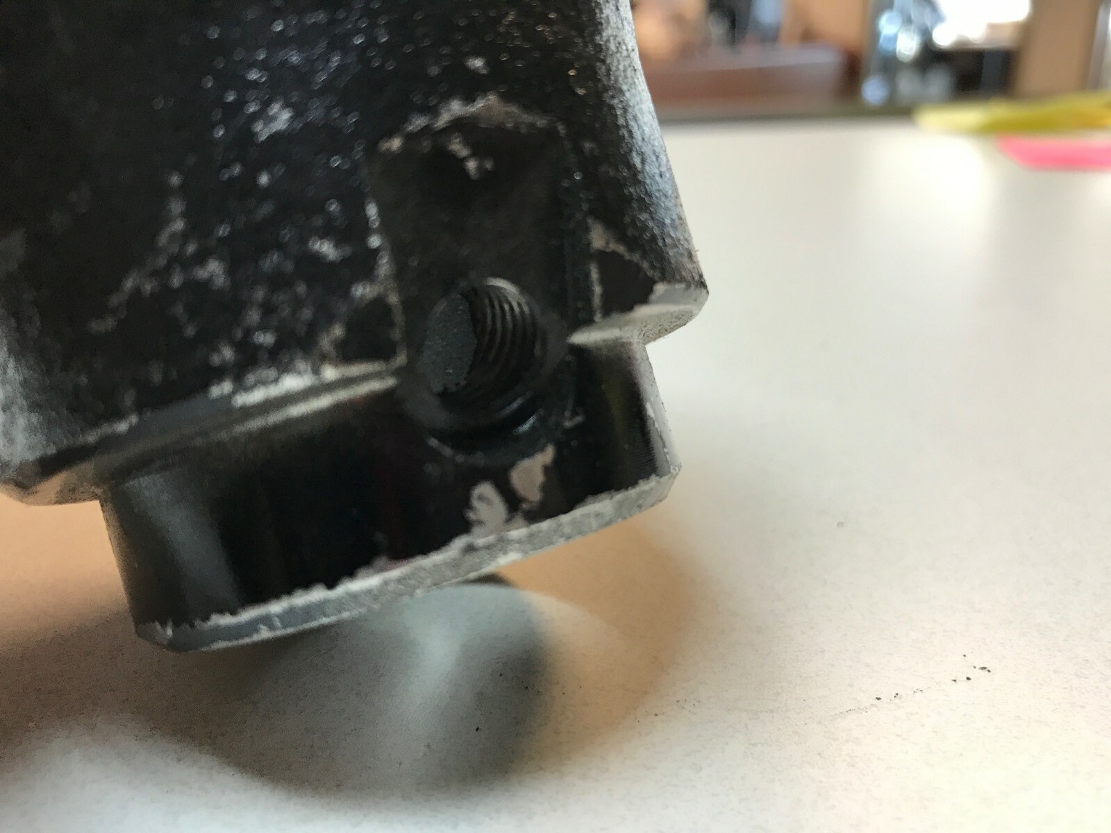 Category 1 PTO - 1" Round Smooth Yoke With Angled Screw Hole