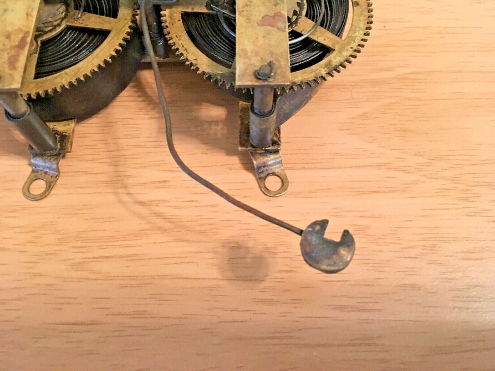 Clock Work Mechanism E. Ingraham Co. Bristol, Conn. Antique Parts Restoration
