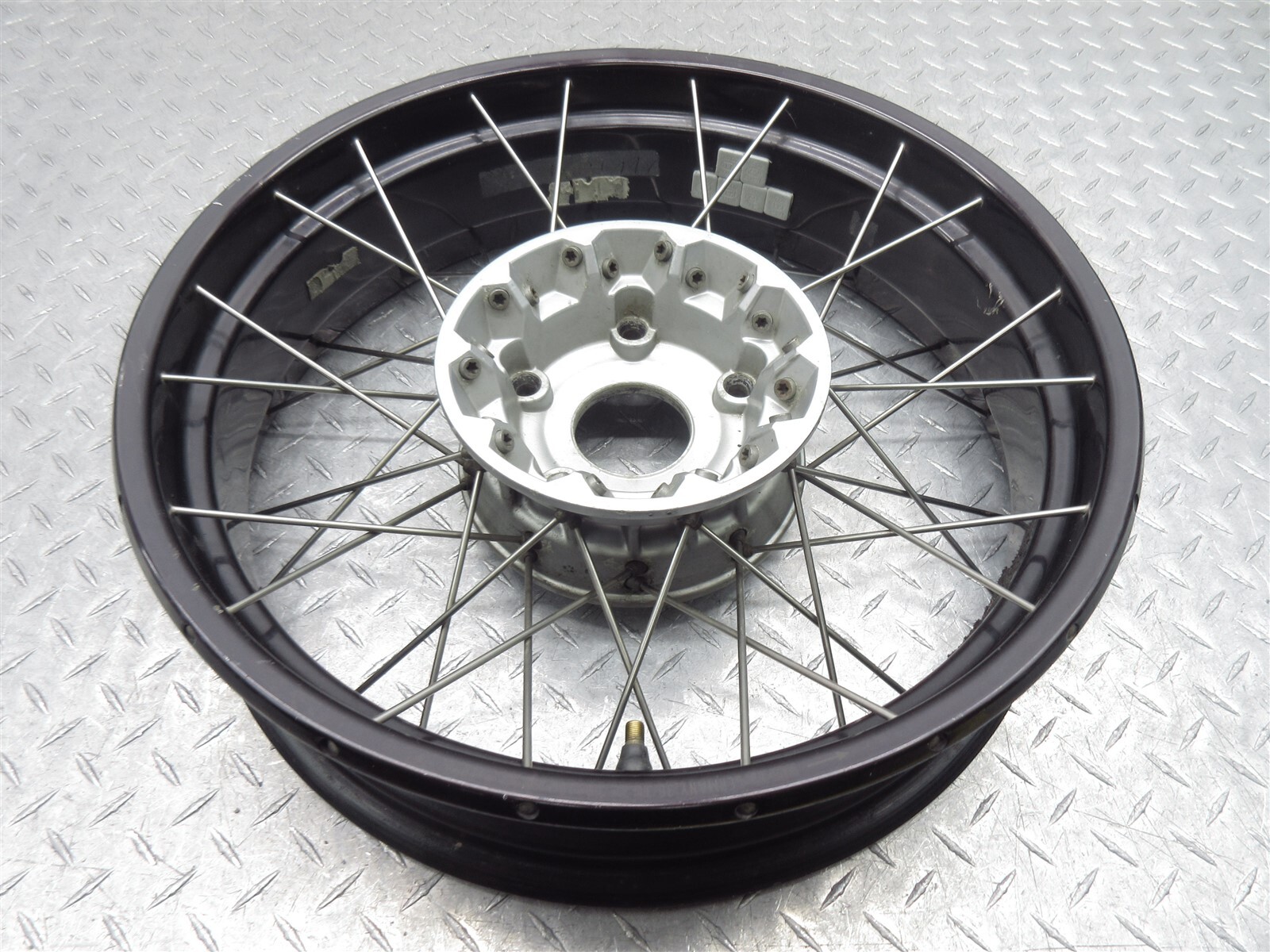 2009 07-09 BMW R1200GS Adventure Rear Back Wheel Rim Slight