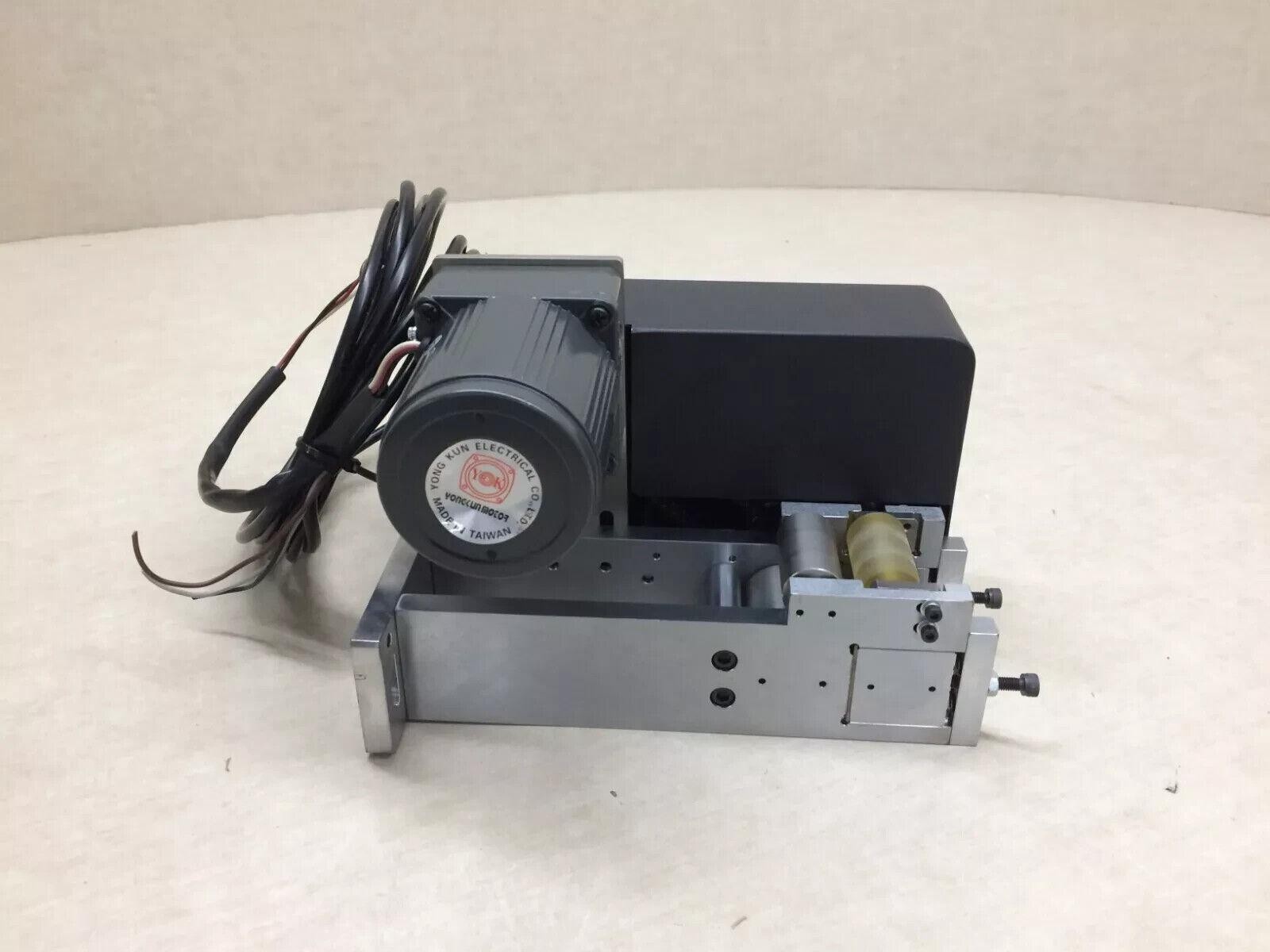 Material Feeder 58mm Roller Assembly Pinch Profile Gear Motor 4GN-10K 4IK25GN-C