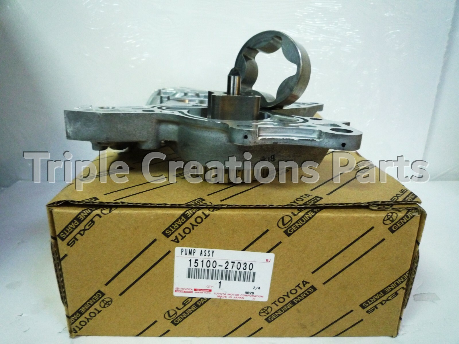 1510027030 Genuine Toyota Pump Assy Oil 15100-27030 OEM | eBay