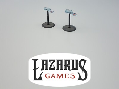 Full Thrust: New Anglian Coalition Ships (painted Ground Zero Games)