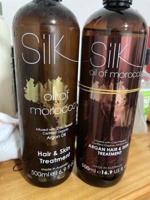 Silk Argan Hair & Skin Treatment 1本新品 Argan Hair & Skin Treatment – Silk Oil of Morocco