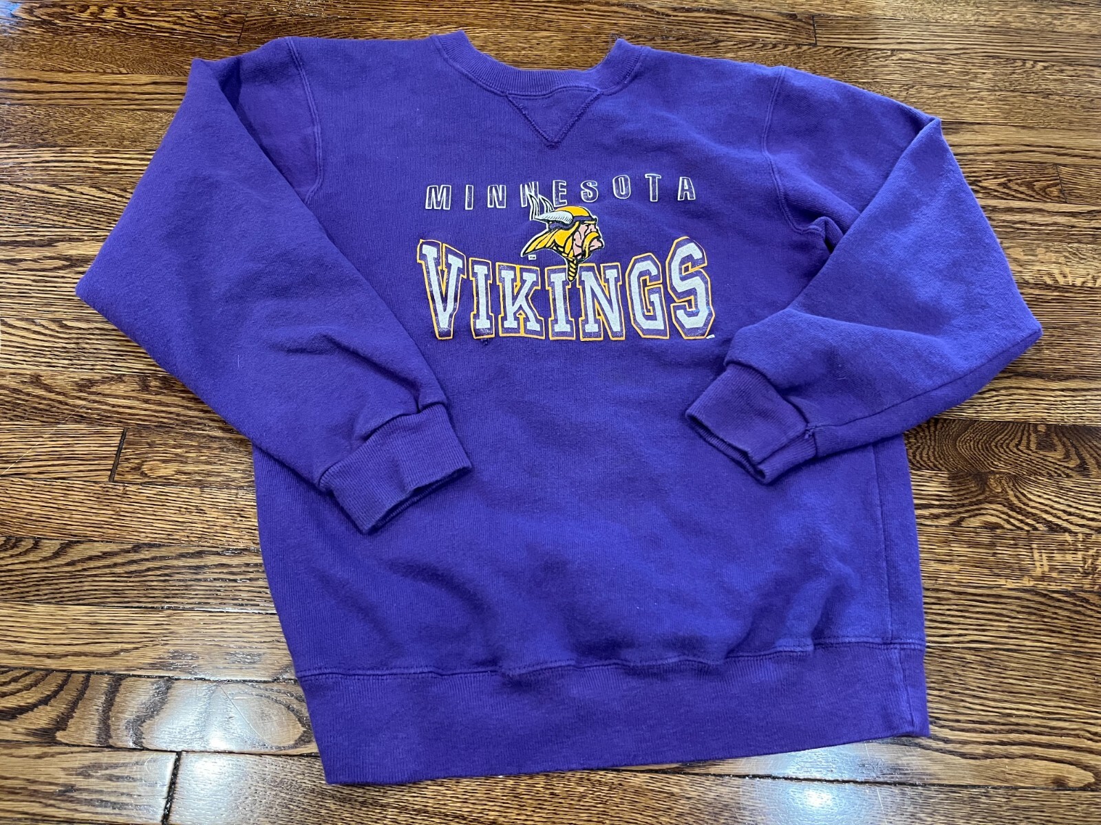 Minnesota Vikings Sweatshirt Youth L (14-16) Champion 90s