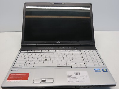 Fujitsu Lifebook E751 Intel Core i5-2520M CPU 2.50GHz 2GB NO HDD