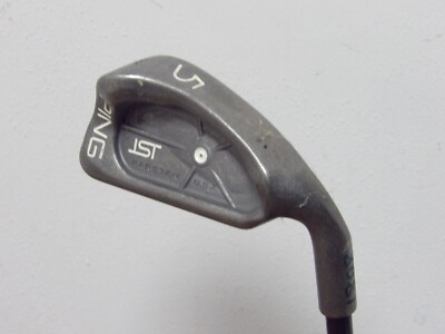 Ping ISI White Dot 5 Iron X-Stiff Ping 350 Aldila Graphite Very Nice!!