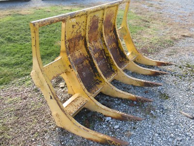Stacking or Brush Rake for Wheel or Crawler Loaders